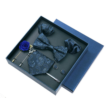 Premium Mens Silk Tie Boxed Set