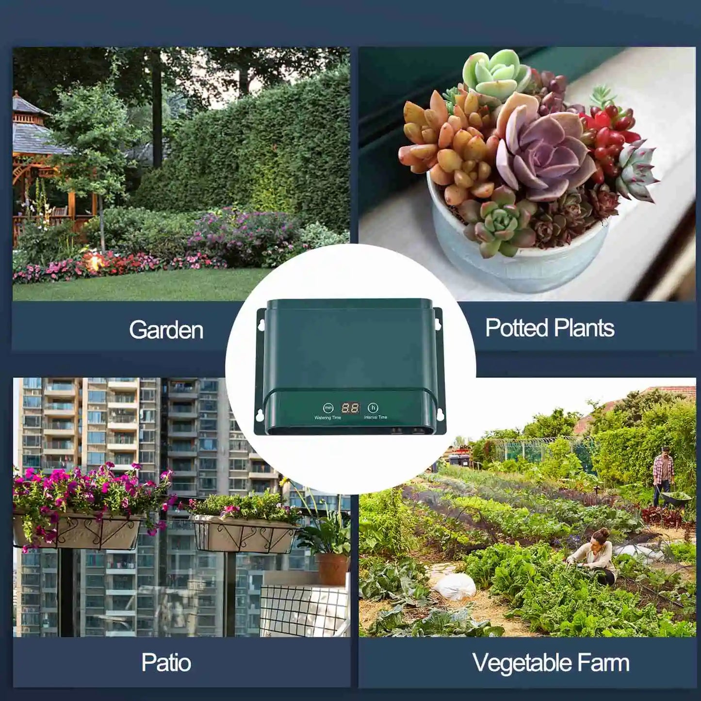Smart Watering System Kit with 30 Settings and Timer