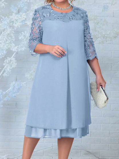Stunning Large Size Formal Gown