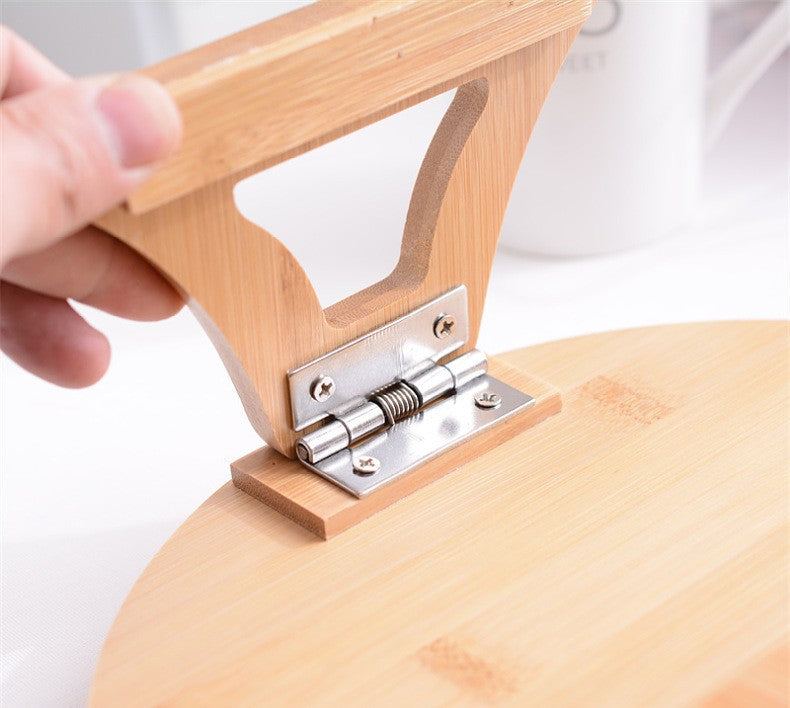 Sturdy Wooden Laptop Desk Tray Table for Sofa
