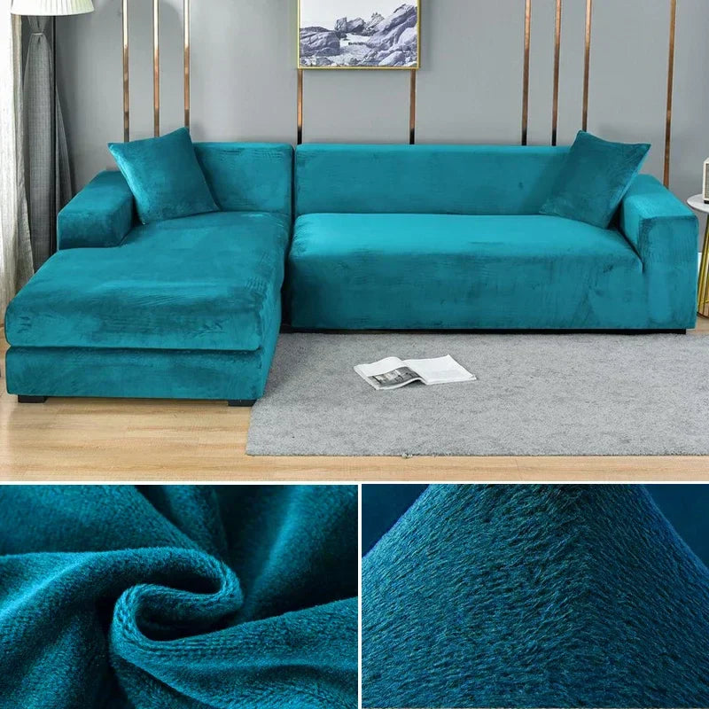 Soft Fitted Couch Slipcover