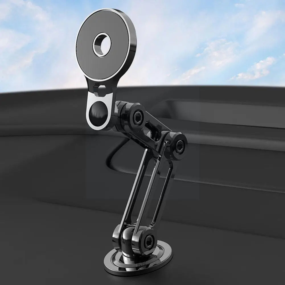 Adjustable Car Phone Mount with Strong Magnet Grip - Pexav