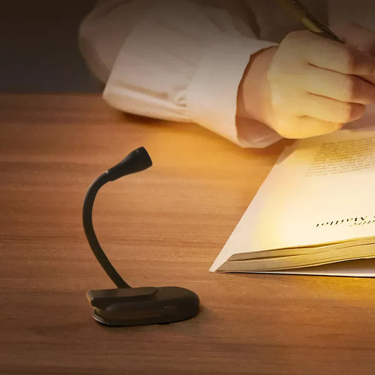 Portable LED Reading Lamp Clip - Pexav