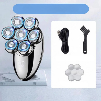 Advanced Rotary Shaver with 5-in-1 Grooming Set & Water Resistant Design