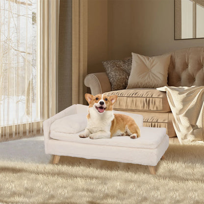 Comfortable Plush Pet Sofa Bed - Pexav