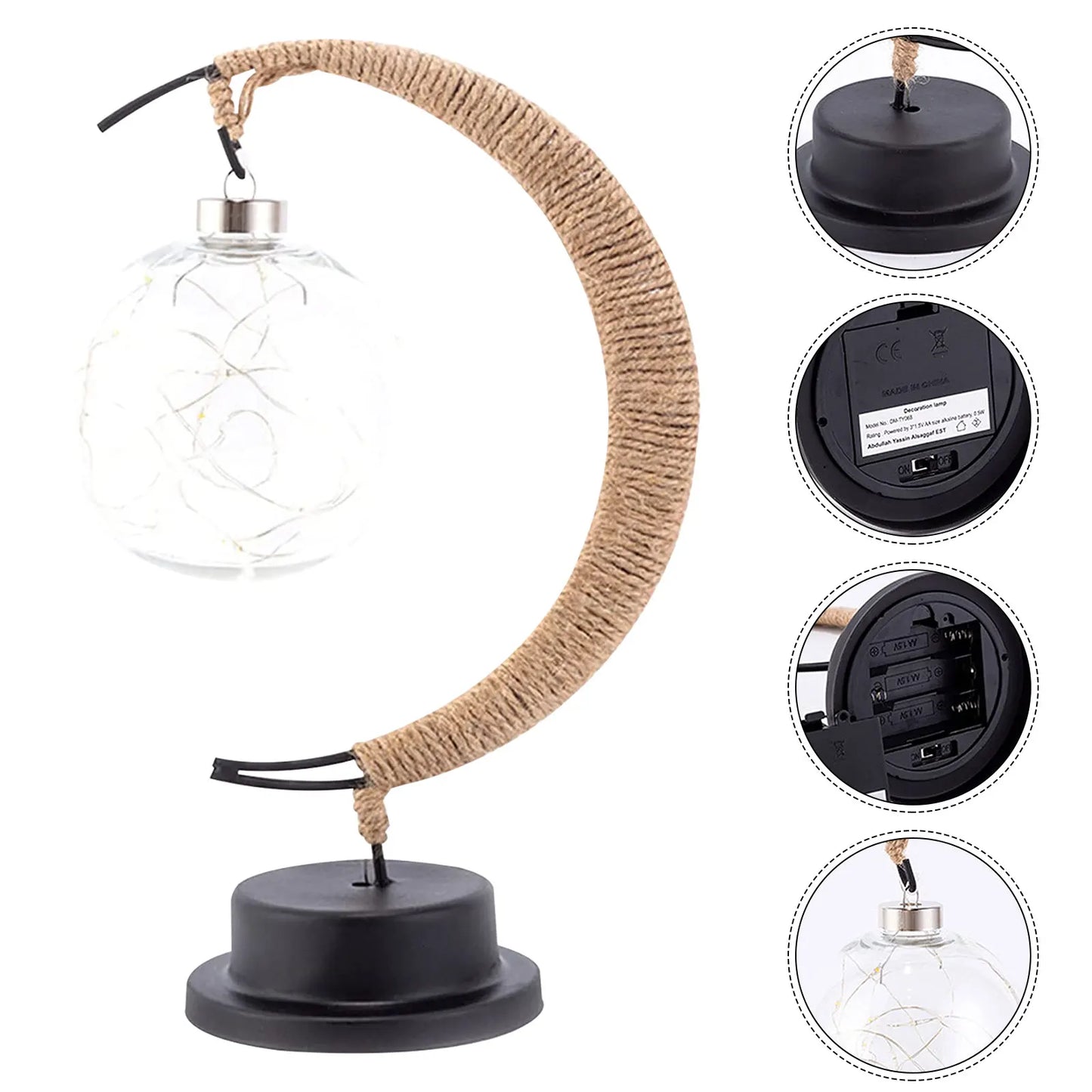 Soft Glow Round Table Lamp Modern Home Lighting
