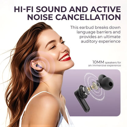 Wireless Translation Headphones with Active Noise Control