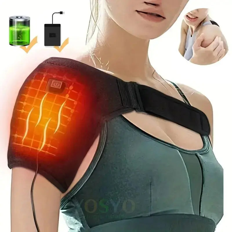 Warm Therapeutic Shoulder Wrap with 3 Heat Settings