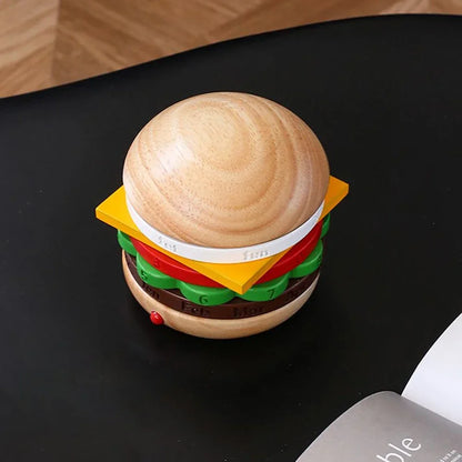 Wooden Desk Hamburger Fun Calendar