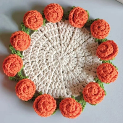 Unique Floral Crochet Flower Arrangement - Pexav