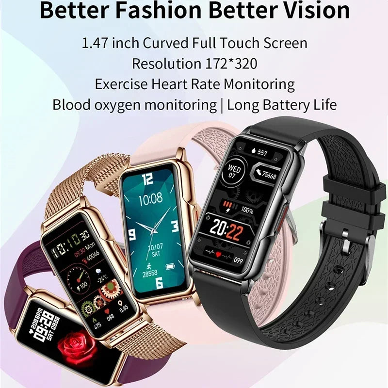 Waterproof Fitness Watch for Men and Women