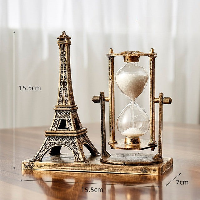 Beautiful Glass Timer Desk Decoration