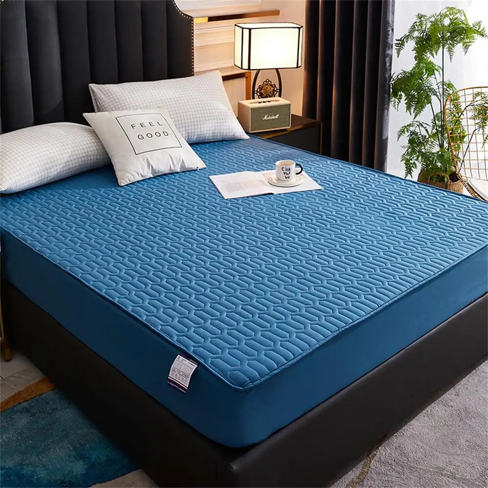 Breathable Deluxe Latex Mattress Protector Cover