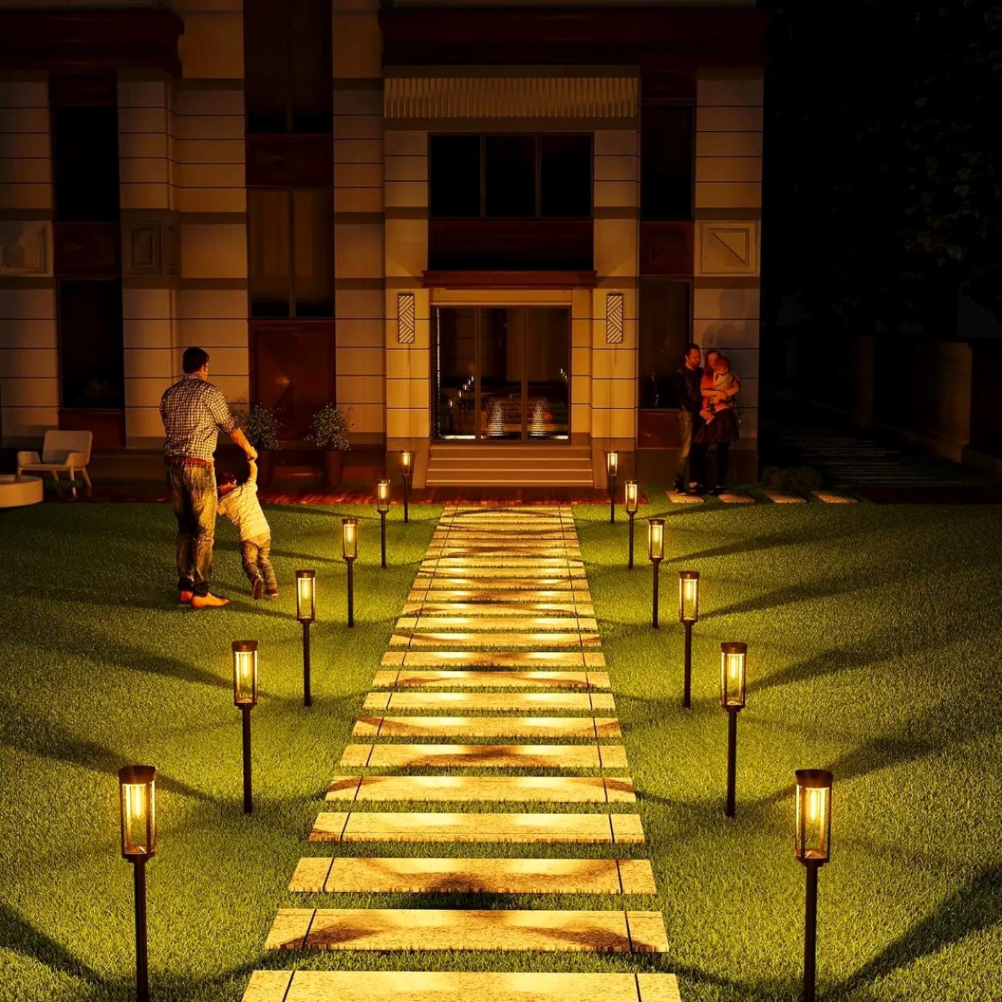Chic Solar Garden Light
