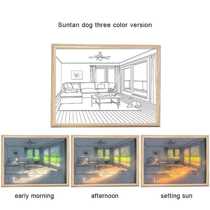 Colorful Modern LED Art Table Lamp