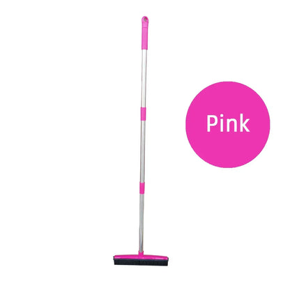Extendable Pet Hair Sweeper Broom for Carpets