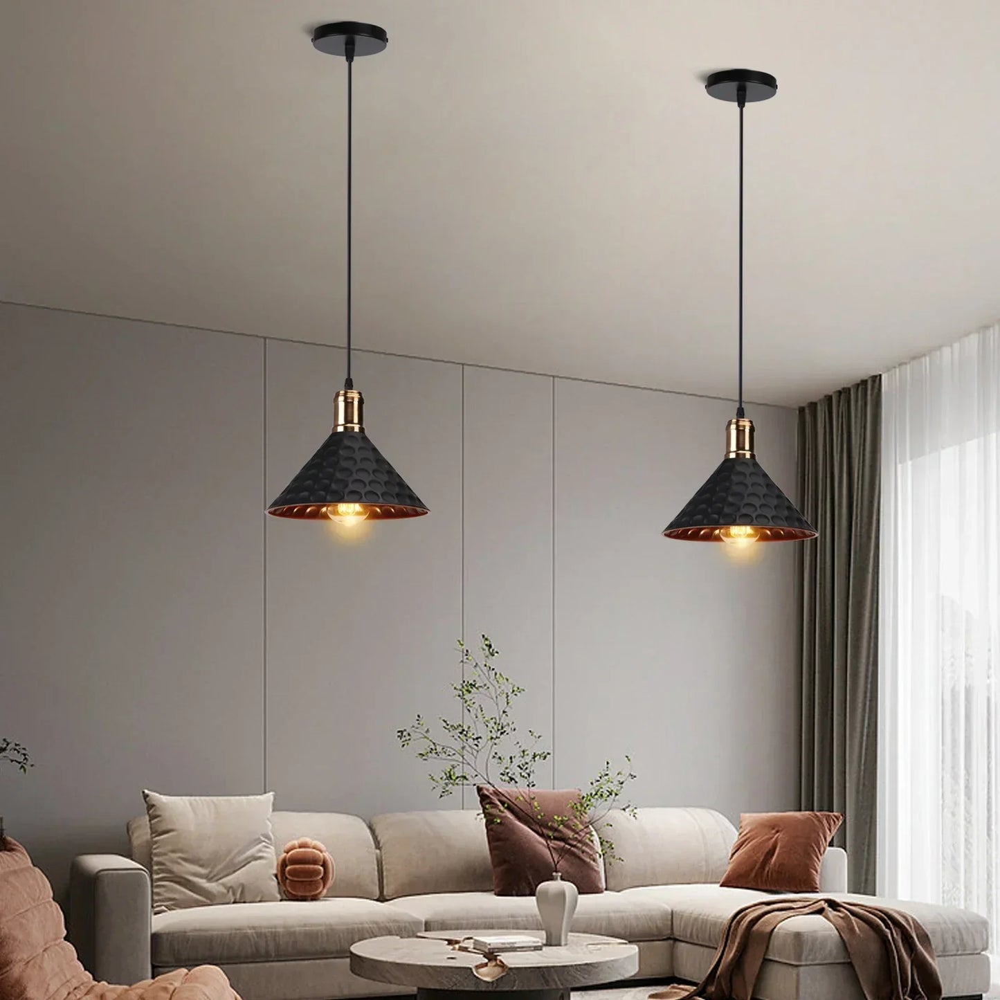Vintage Metal Pendant Lighting - Pexav