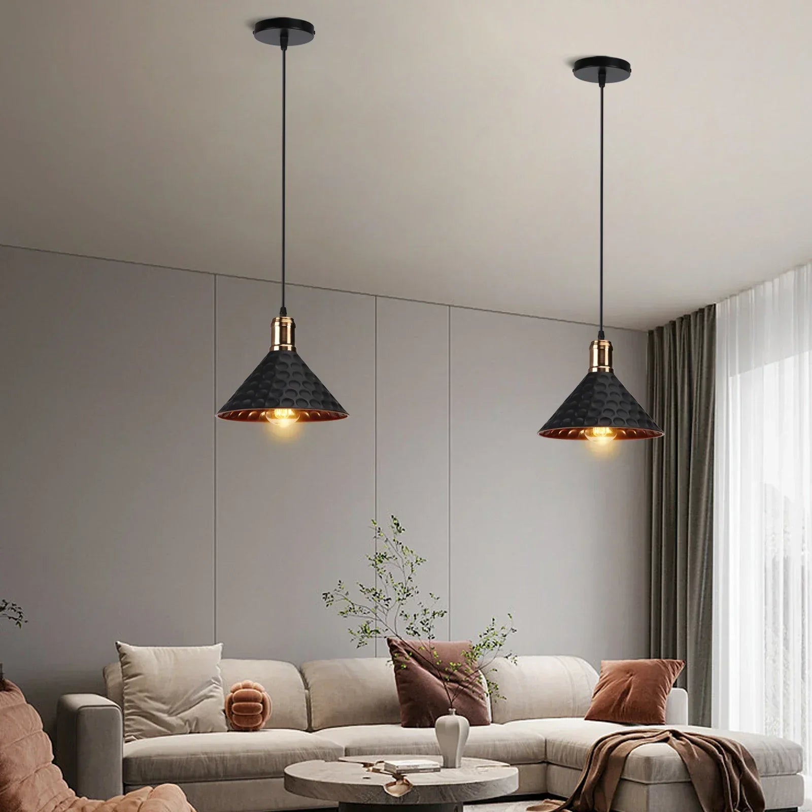 Vintage Metal Pendant Lighting - Pexav