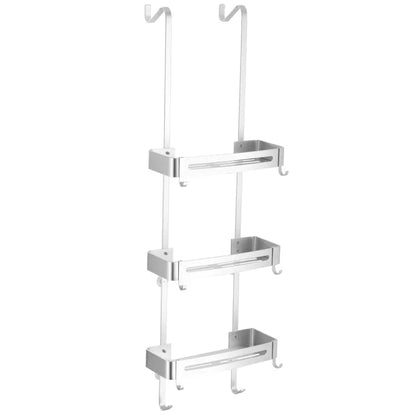 Modern Bathroom Double Tier Storage Rack