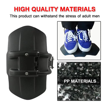 Tough Bike Rear Mudguard with Durable Steel Mount