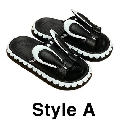 Comfy Bunny Flat Women's Slippers