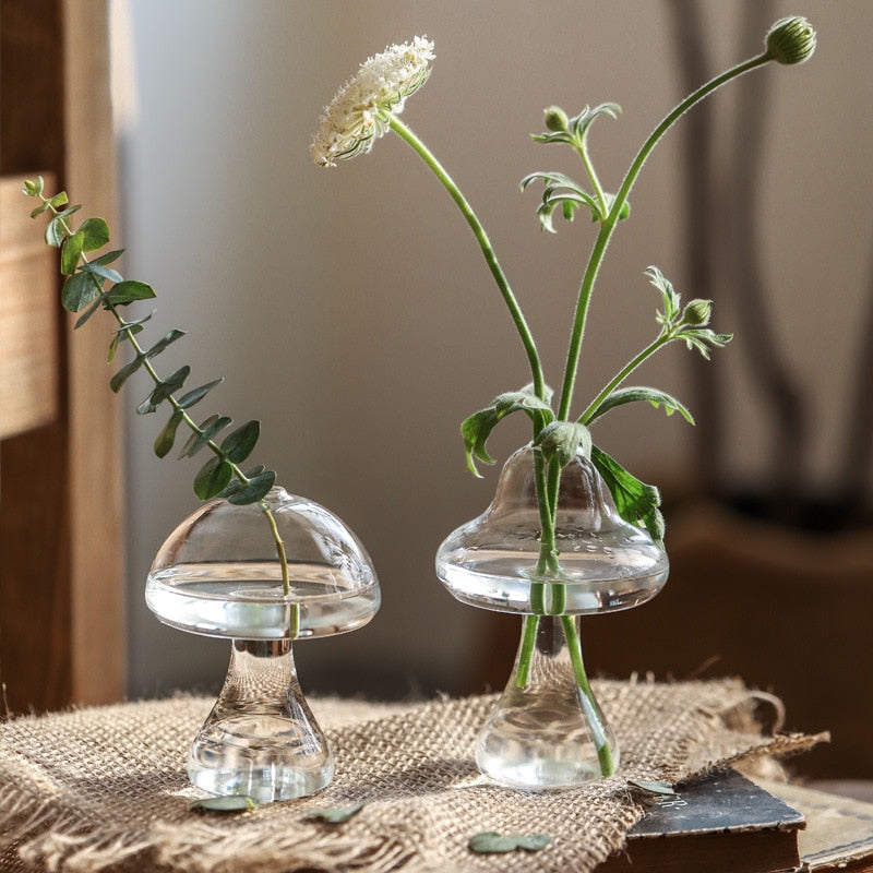 Beautiful Nature Glass Flower Vase - Pexav