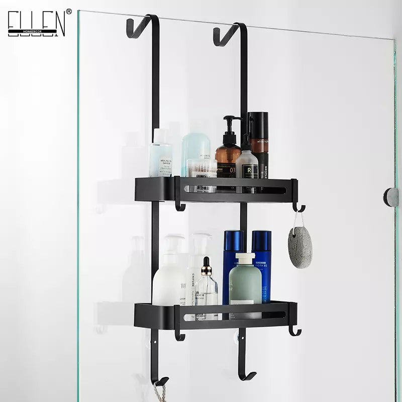 Modern Bathroom Double Tier Storage Rack - Pexav