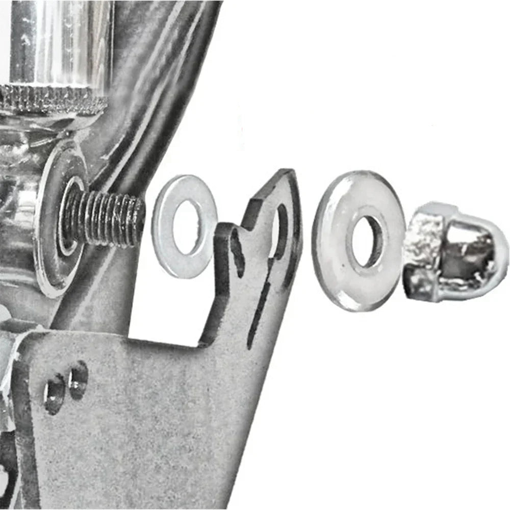 Tough Bike Rear Mudguard with Durable Steel Mount