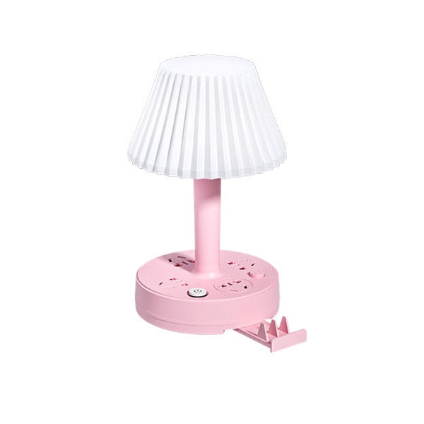 Stylish Desk Lamp with Phone Stand and Blue Light Protection