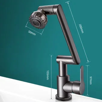 Waterproof Adjustable Swivel Kitchen Faucet