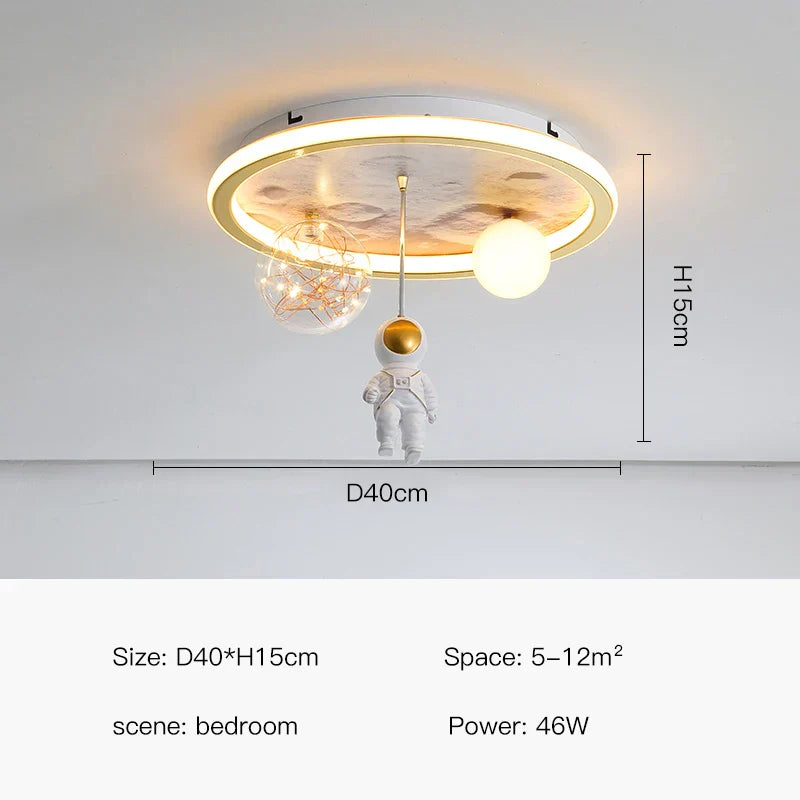 Cosmic Space LED Ceiling Light Lamp