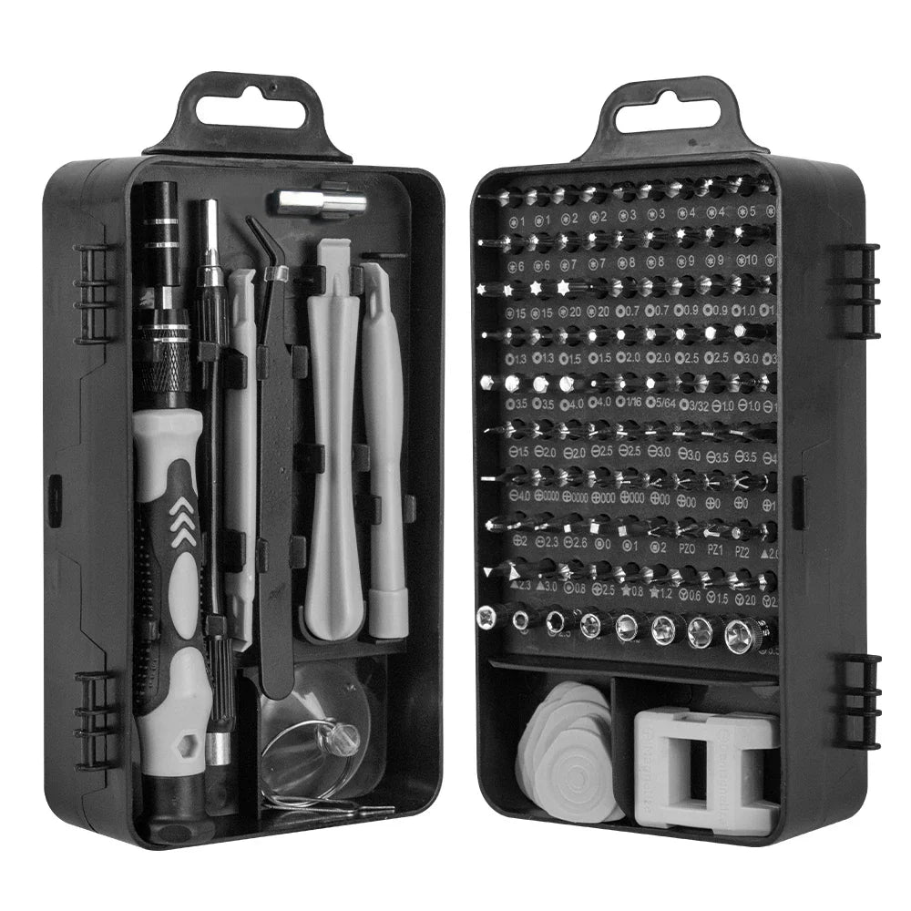 Ultimate 115-Piece Screwdriver Set with Magnetic Tips