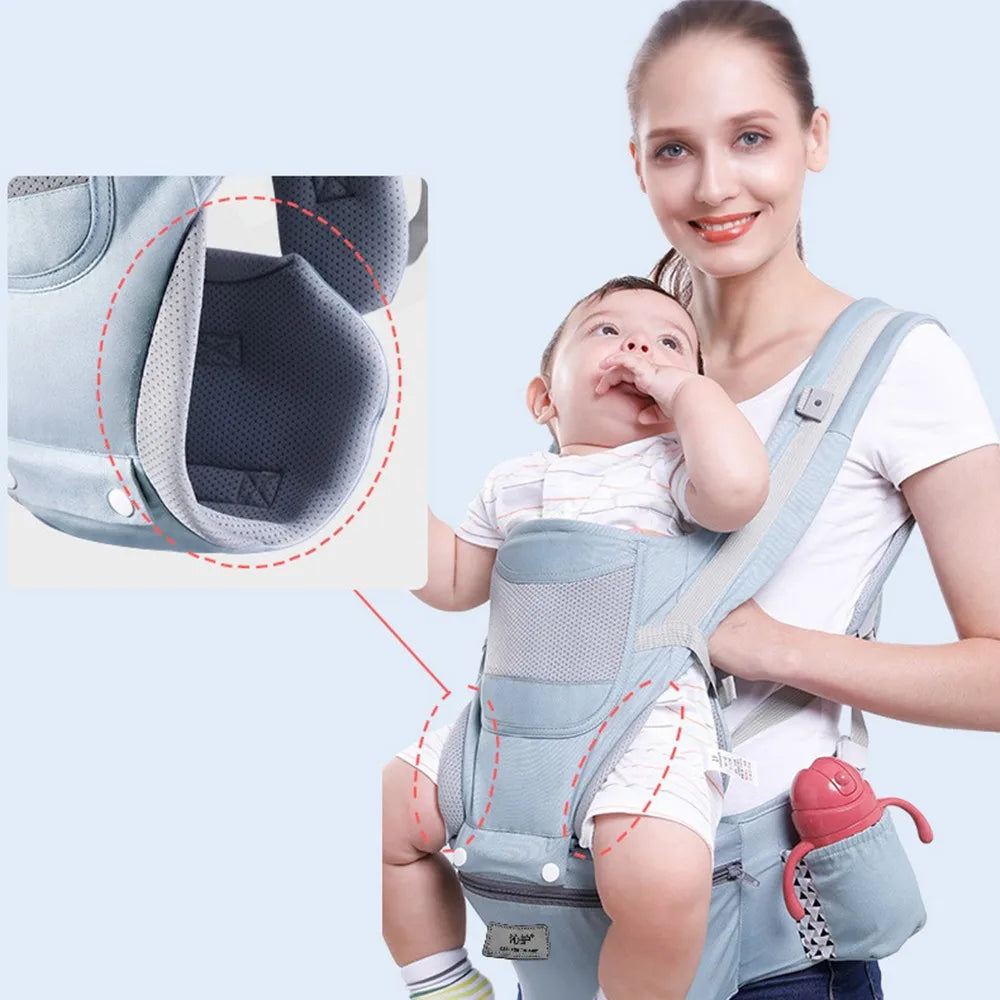 Versatile Baby Sling - Ergonomic Hip Seat for Newborn to Toddler
