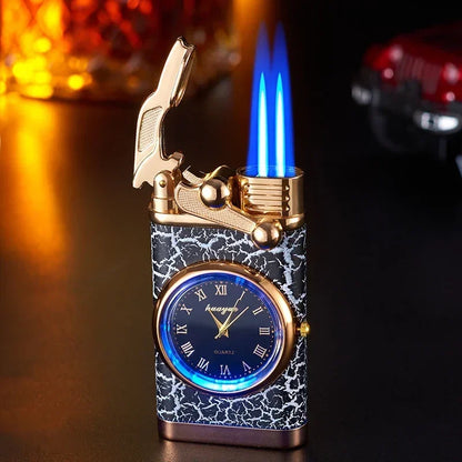 Waterproof Storm Windproof Lighter Watch
