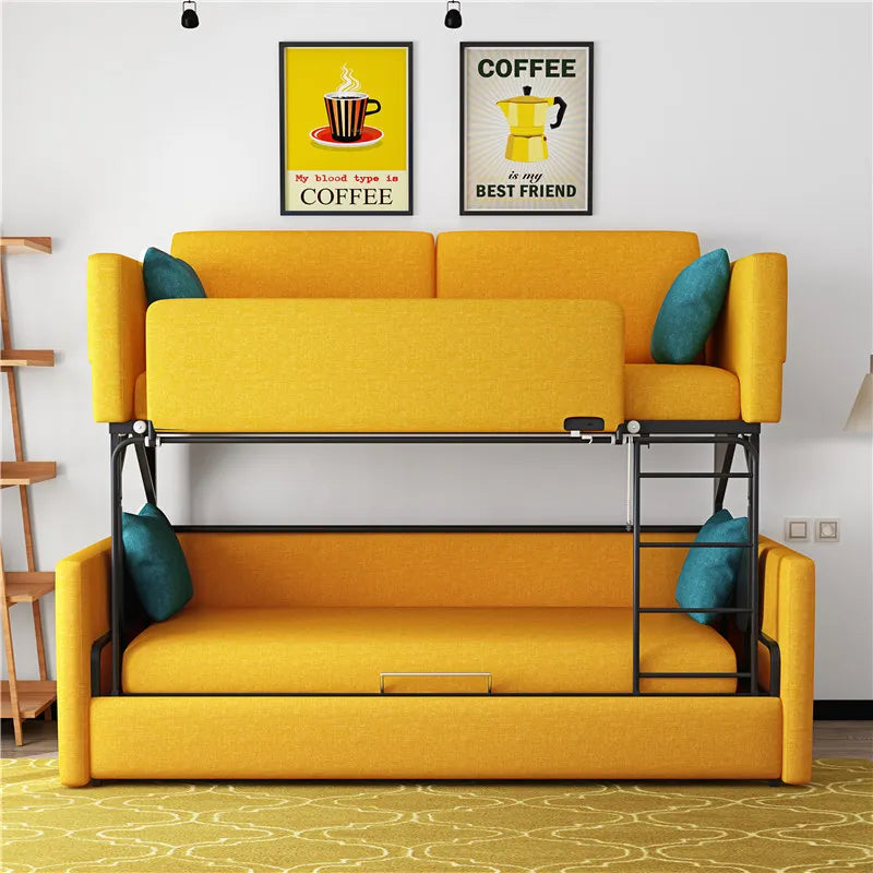 Compact Multifunctional Folding Sofa Bed