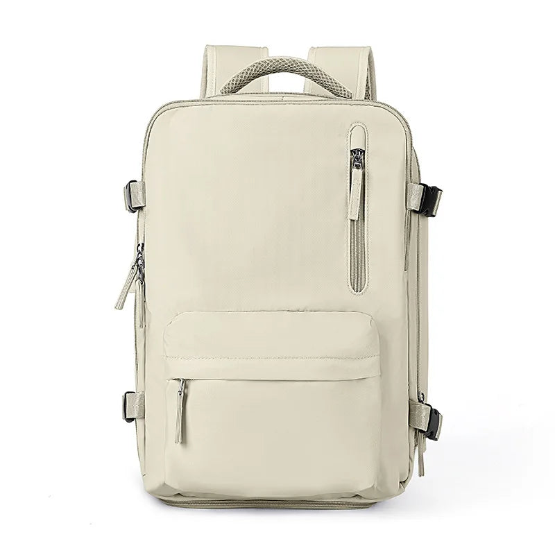 Compact Flight Backpack With Sneaker Pocket