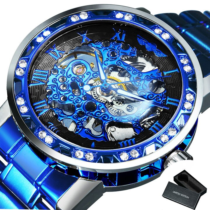 Stylish Automatic Skeleton Men's Watch