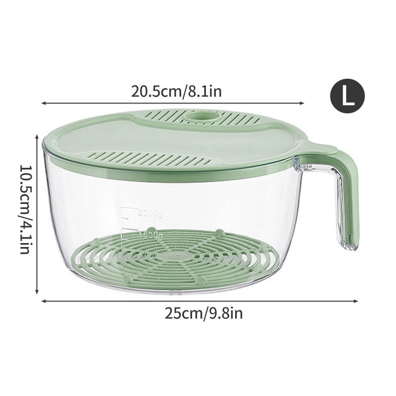 Simple Kitchen Rice Washing Basket Strainer
