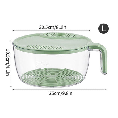 Simple Kitchen Rice Washing Basket Strainer