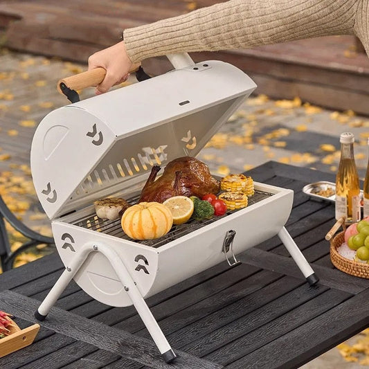 Compact Outdoor Gas BBQ Grill - Pexav