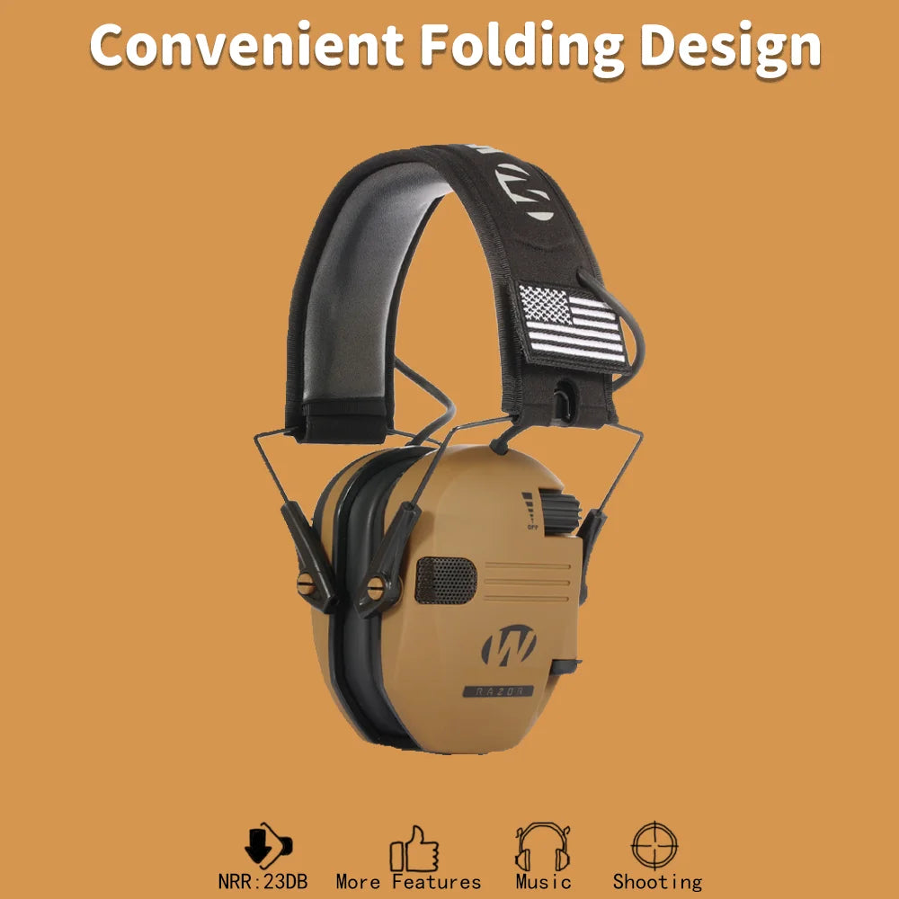 Soundproof Ear Protection Headphones for Shooting Hunting