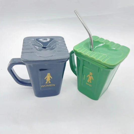 Funny Bathroom Ceramic Coffee Mug - Pexav