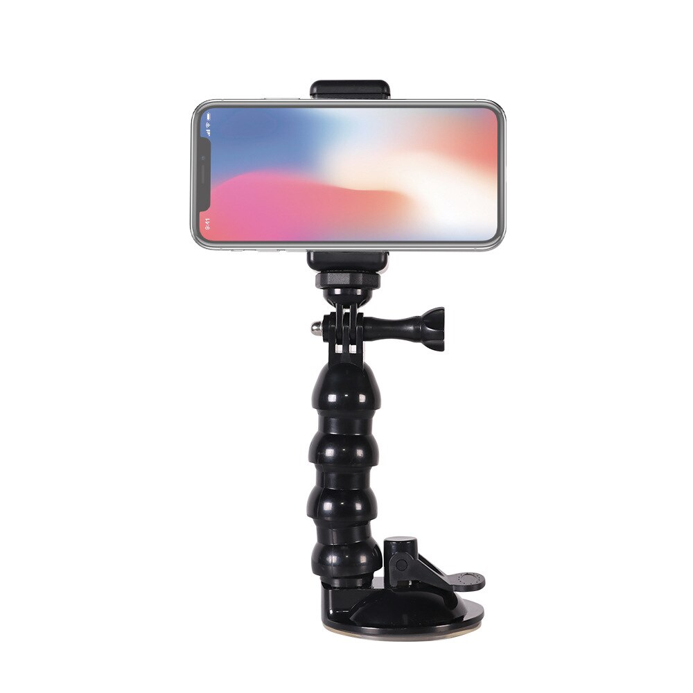 Adjustable Car Mount Phone Holder with Strong Suction