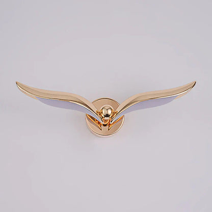 Seagull Wall Sconce Lighting with Cozy Warm Light and Elegant Gold Finish – Unique Wall Lamp for Home Decor 4