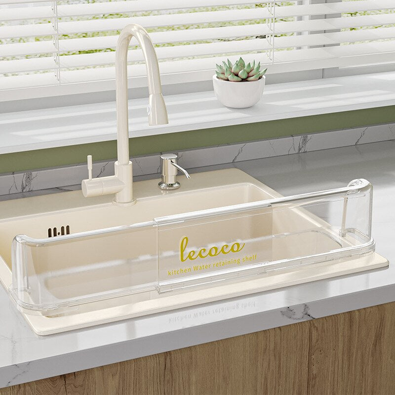 Waterproof Adjustable Kitchen Sink Organizer Rack