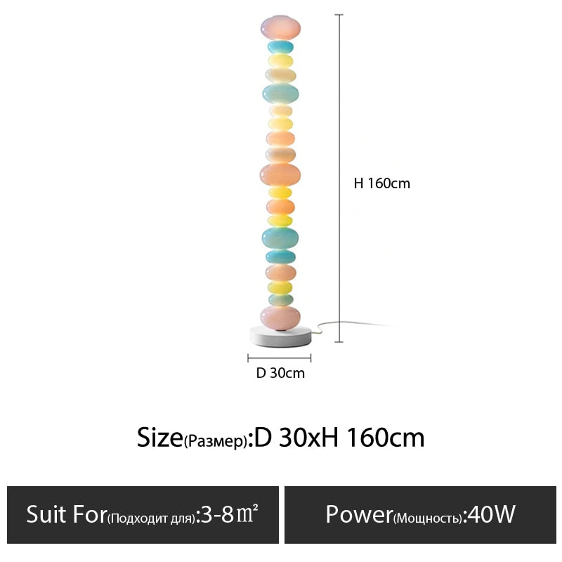 Colorful LED Cloud String Lamp