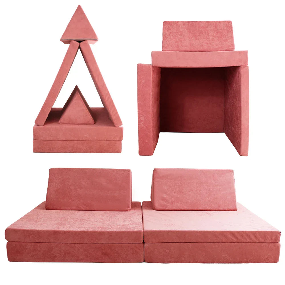 Space Saving Folding Foam Sofa Bed Mattress