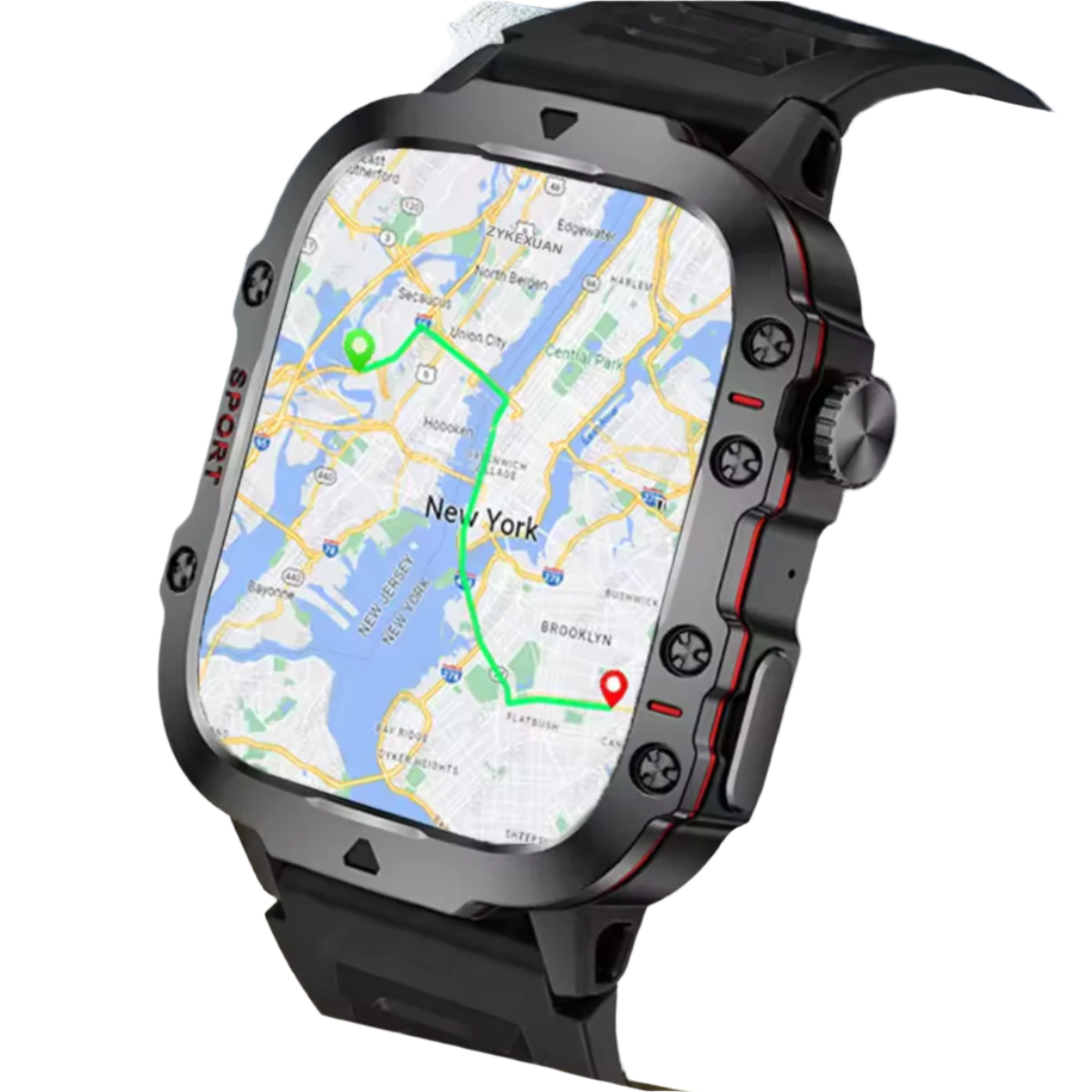Tough Waterproof GPS Fitness Watch - Pexav