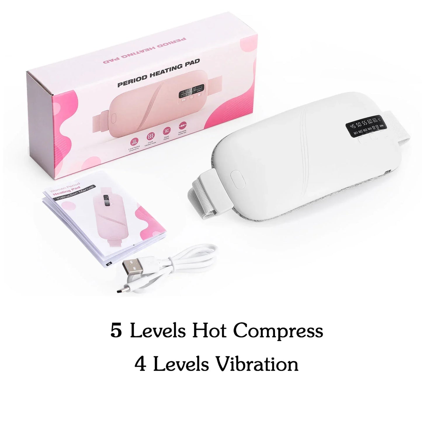 Heated Period Pain Relief Pad for Women