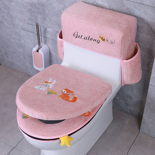 Soft Extra Large Bathroom Toilet Seat Cover - Pexav